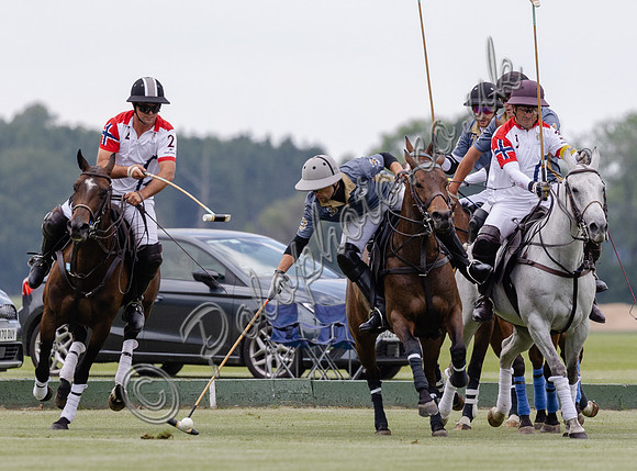 Polo action, Warwickshire Cup, Cirencester Park
