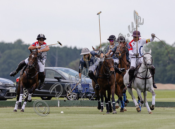 Polo action, Warwickshire Cup, Cirencester Park