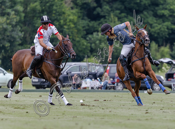 Polo action, Warwickshire Cup, Cirencester Park