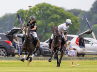 Polo action, County Cup 2025 league match, Cirencester Park