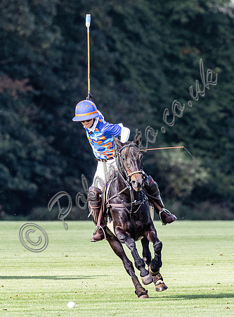 Polo action, Sue Cudmore Associates subsidiary semi final, Cirencester Park