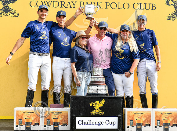 Polo action, Challenge Cup 2024, Cowdray Park Polo Club