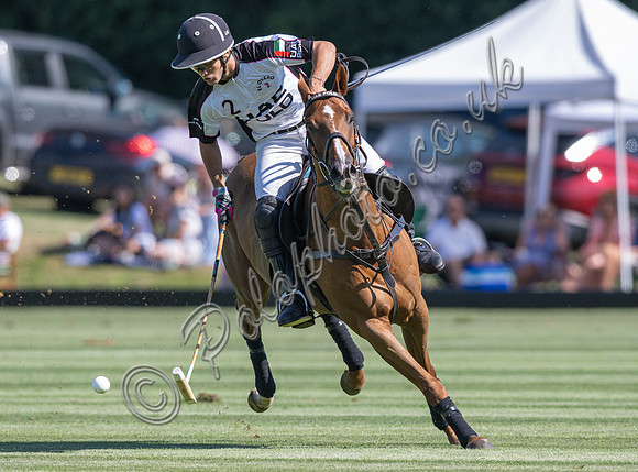 Polo action, 2025 Gold Cup quarter finals, Cowdray Park Polo Club