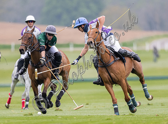 Polo action, 2022 Tyro Cup, Cowdray Park Polo Club