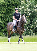 Polo action, June 12 Goal, Cirencester Park