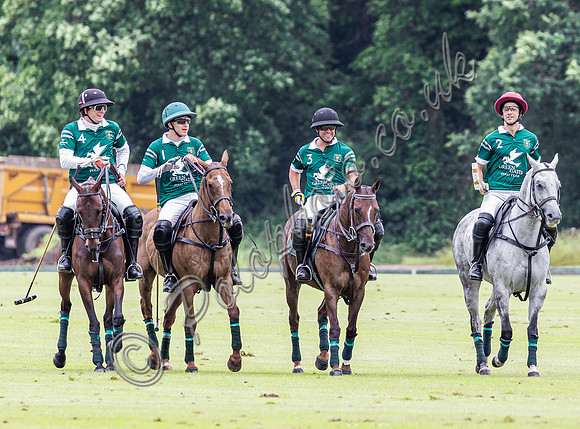 Polo action, Warwickshire Cup 2024 at Cirencester Park