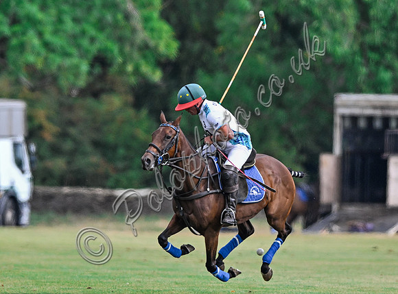 Polo action, Wichenford Bowl 2025 semi-final match, Beaufort Polo Club