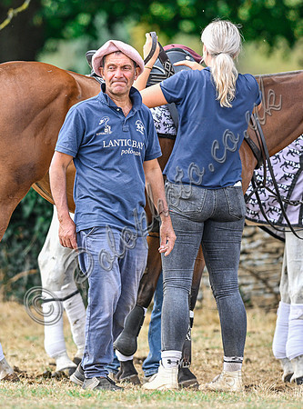 Polo action, Wichenford Bowl 2025 semi-final match, Beaufort Polo Club