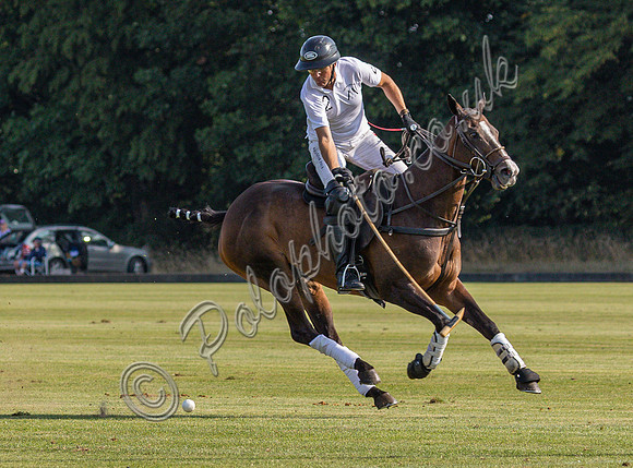 Polo action, County Cup 2025 league match, Cirencester Park