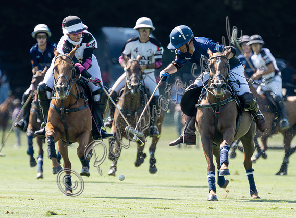 Polo action, 2025 Gold Cup quarter finals, Cowdray Park Polo Club