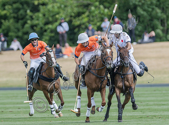 Polo action, 2025 Gold Cup, Cowdray Park Polo Club