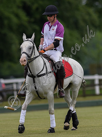 Prince William playing polo