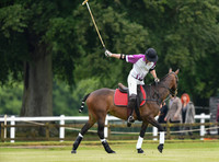 Prince William playing polo