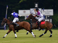 Prince William playing polo