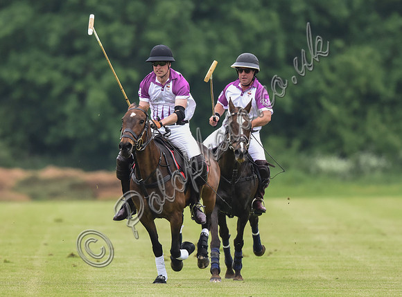 Prince William playing polo