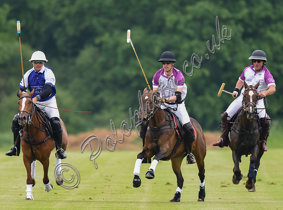 Prince William playing polo