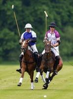 Prince William playing polo