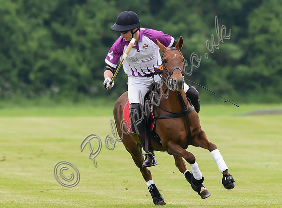 Prince William playing polo
