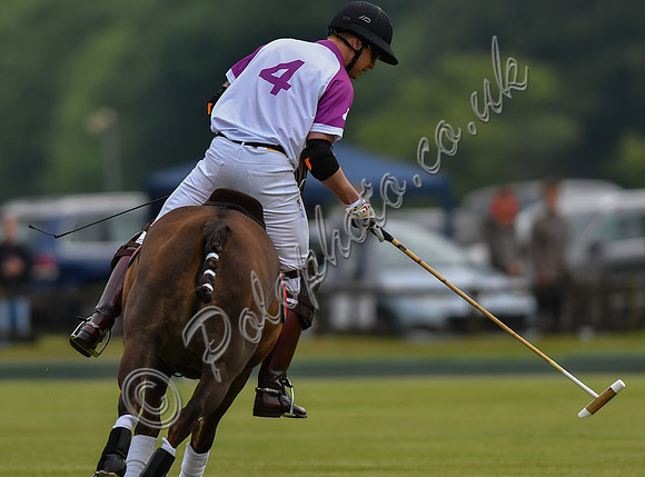 Prince William playing polo