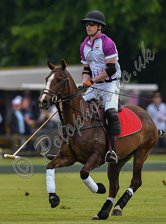 Prince William playing polo