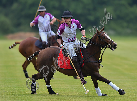 Prince William playing polo