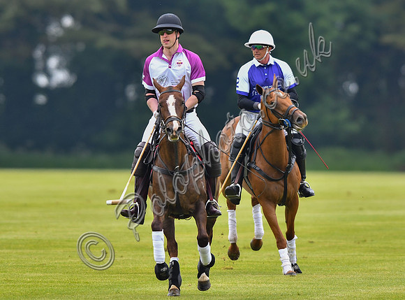 Prince William playing polo