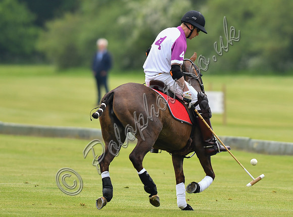 Prince William playing polo