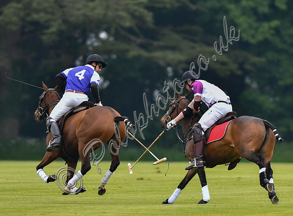 Prince William playing polo