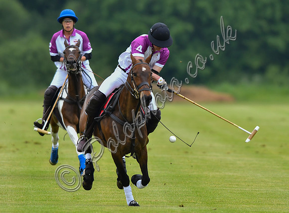 Prince William playing polo