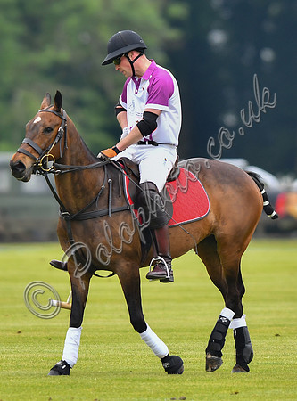 Prince William playing polo