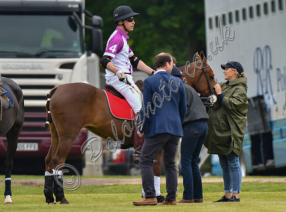 Zara Tindall with Prince William