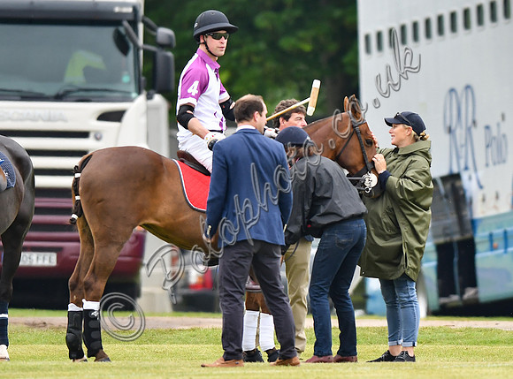 Zara Tindall with Prince William