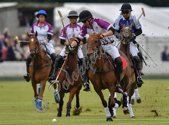 Prince William playing polo