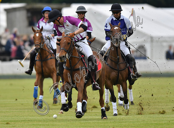 Prince William playing polo