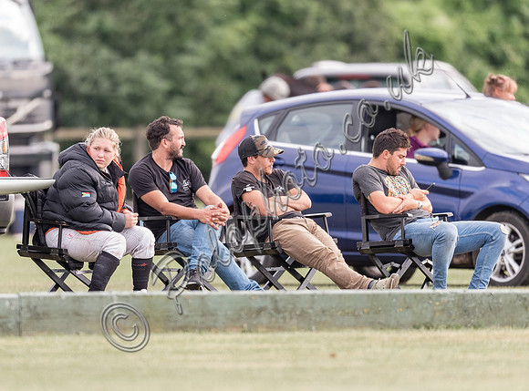 Polo action, Ladies 18 Goal Tournament,  Cirencester Park
