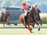 Polo action, Ladies 18 Goal Tournament,  Cirencester Park