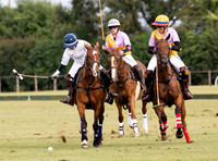 Polo action, Ladies 18 Goal Tournament,  Cirencester Park