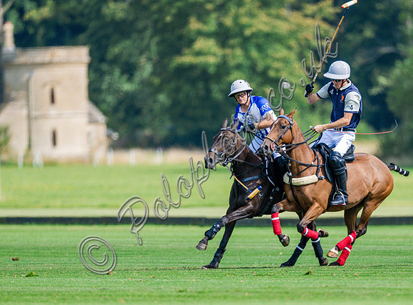 Polo action and Presentation of the NPM Trophy at  Cirencester Park