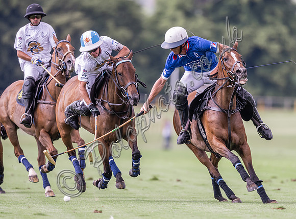 Polo action, 2024 Gold Cup, Cowdray Park Polo Club