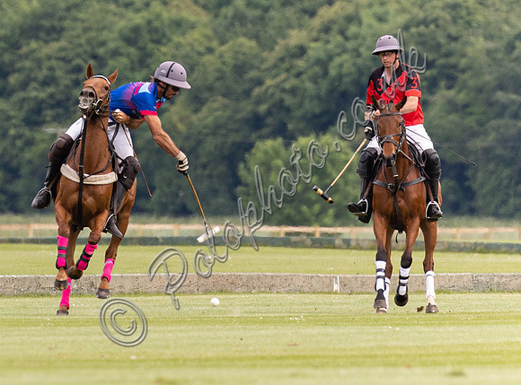 Polo action, June 12 Goal, Cirencester Park