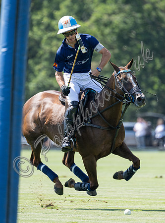 Polo action, 2025 Gold Cup quarter finals, Cowdray Park Polo Club