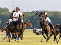 Polo action, County Cup 2025 league match, Cirencester Park