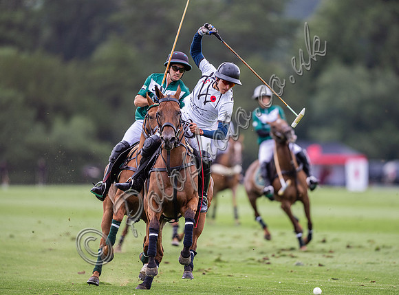 Polo action, 2024 Gold Cup, Cowdray Park Polo Club