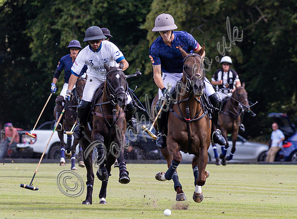 2025 County Cup semi-final action at Cirencester Park Polo Club