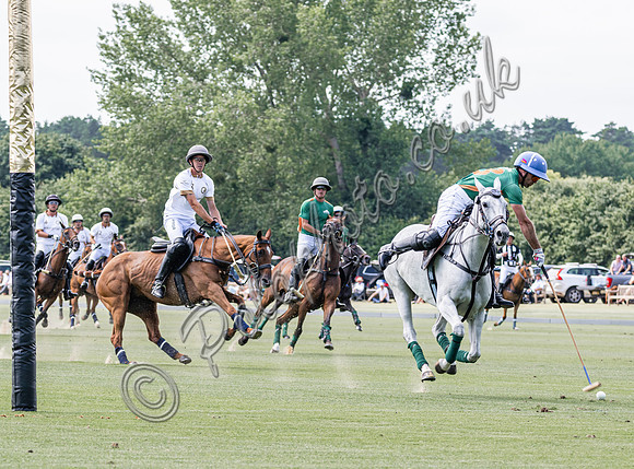 Polo action, 2025 Gold Cup, Cowdray Park Polo Club