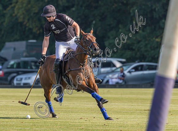 Polo action, County Cup 2025 league match, Cirencester Park