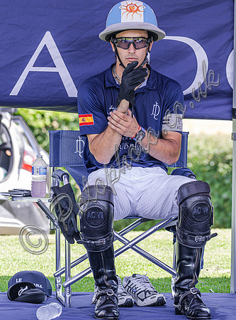 Polo action, 2025 Gold Cup quarter finals, Cowdray Park Polo Club