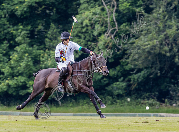 Polo action, Warwickshire Cup 2024 at Cirencester Park