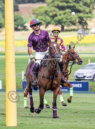 Polo action, The Ruins Cup (Holden White) 2024, Cowdray Park Polo Club