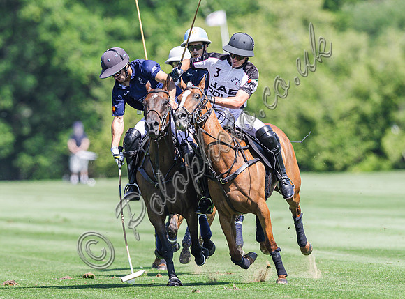 Polo action, 2025 Gold Cup quarter finals, Cowdray Park Polo Club